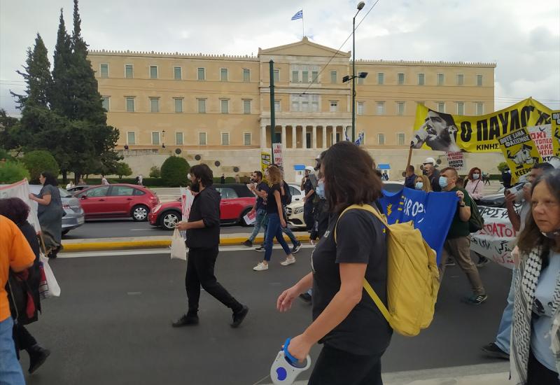 U Ateni prosvjedi protiv rasizma i fašizma - U Ateni prosvjedi protiv rasizma i fašizma